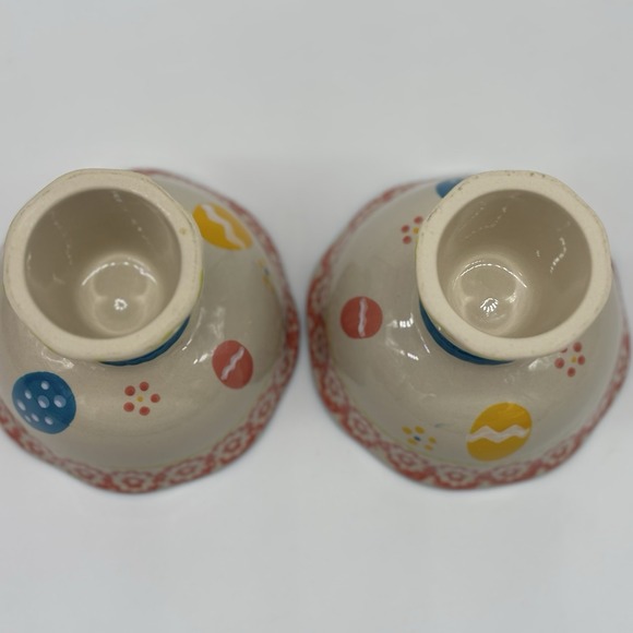 Temptations Easter Egg Hunt‎ Parfait Pedestal Bowls Two Replacements - Picture 7 of 7